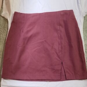Elegant Mauve Women's Skirt
